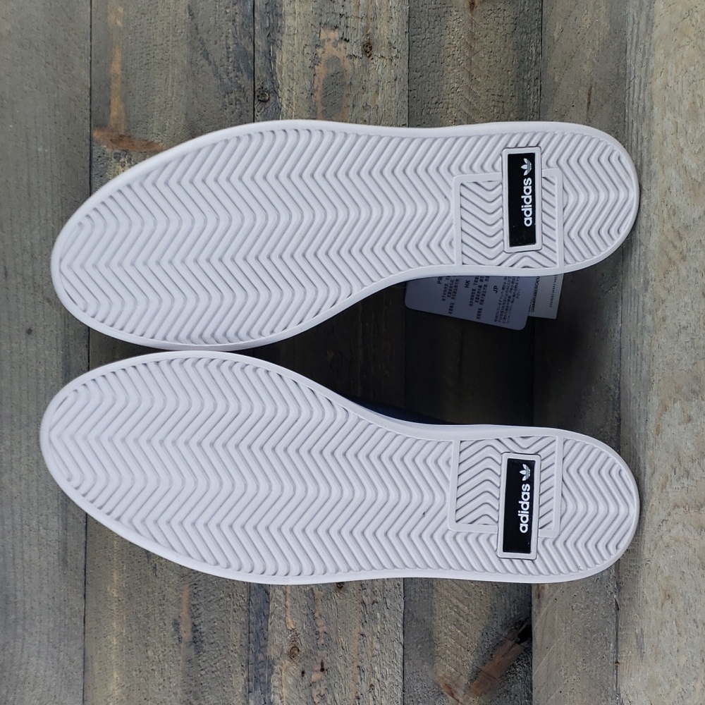 adidas Sleek Originals Leather Iridescent Sneakers - Picture 5 of 9
